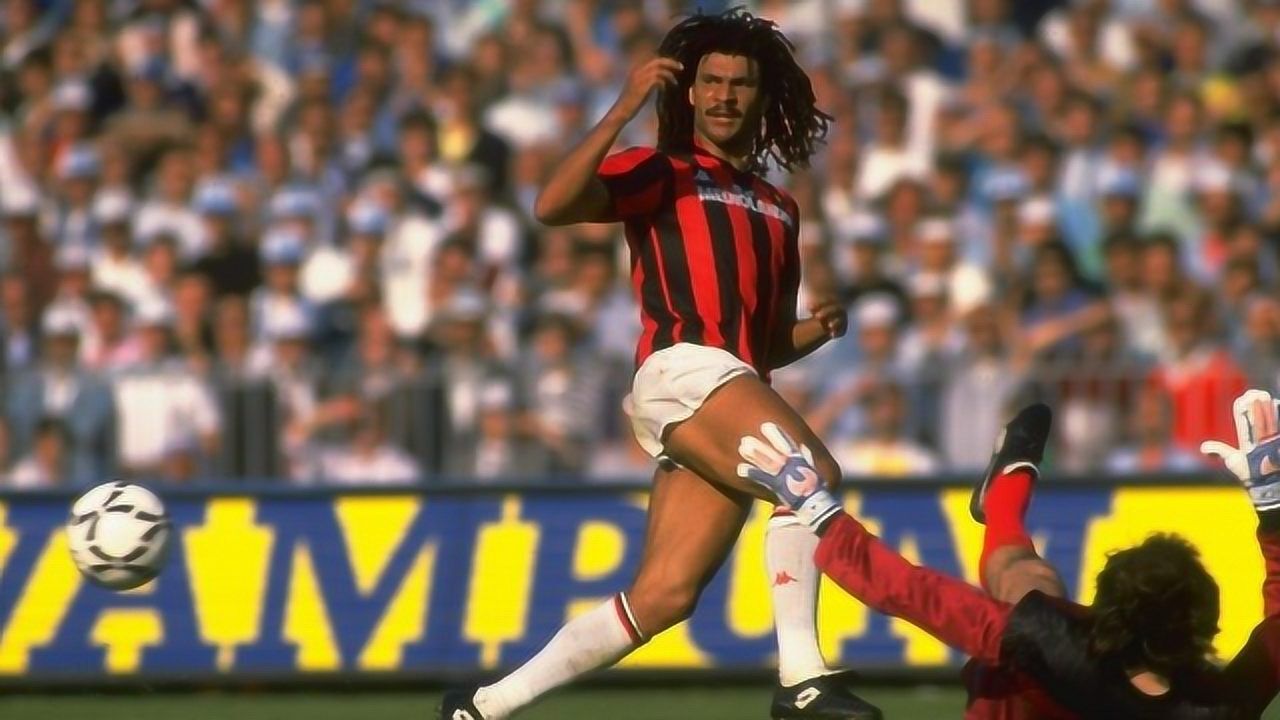 黑色郁金香荷兰三剑客之一的古利特生涯炫技进球集锦