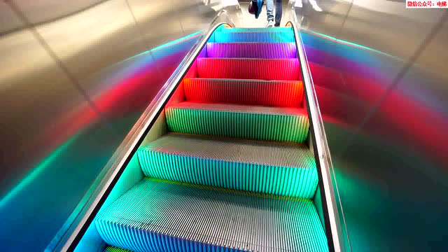 彩虹扶梯,美呆了!