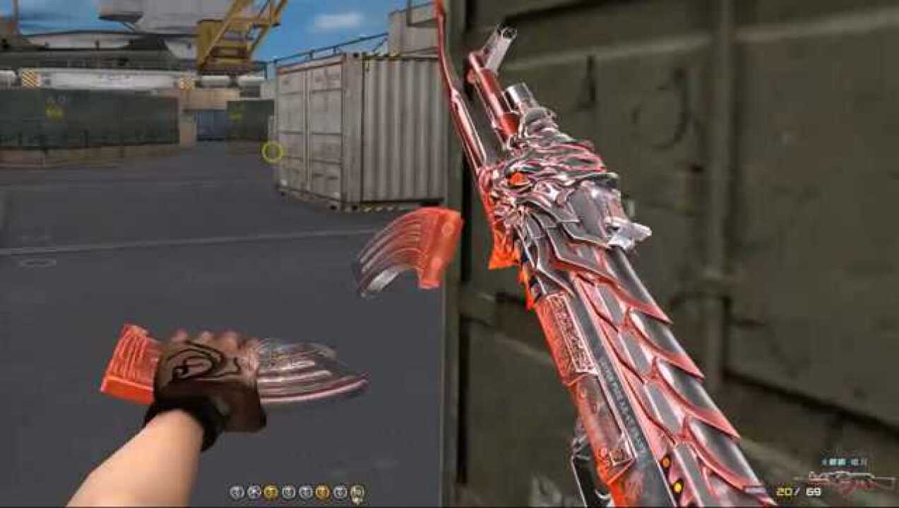 穿越火线火麒麟暗月皮肤介绍屈指可数的限量版皮肤