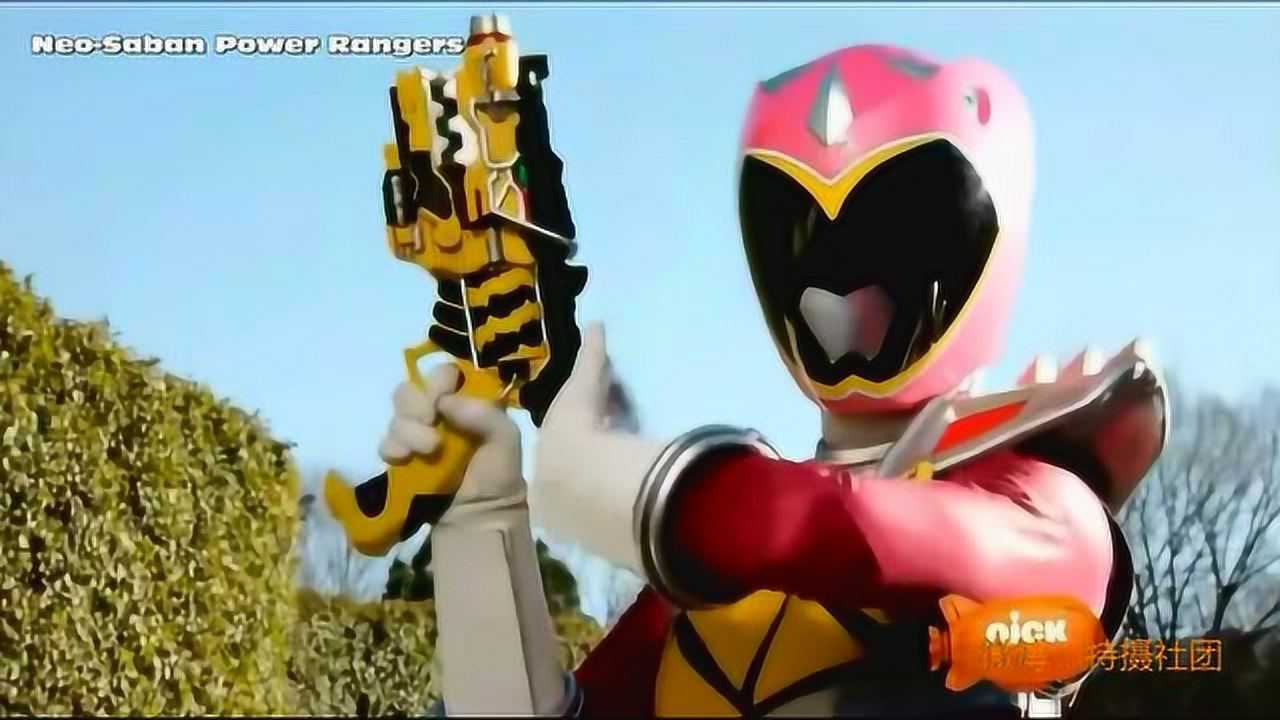 美版兽电战队强龙者全部都是边跑边变身