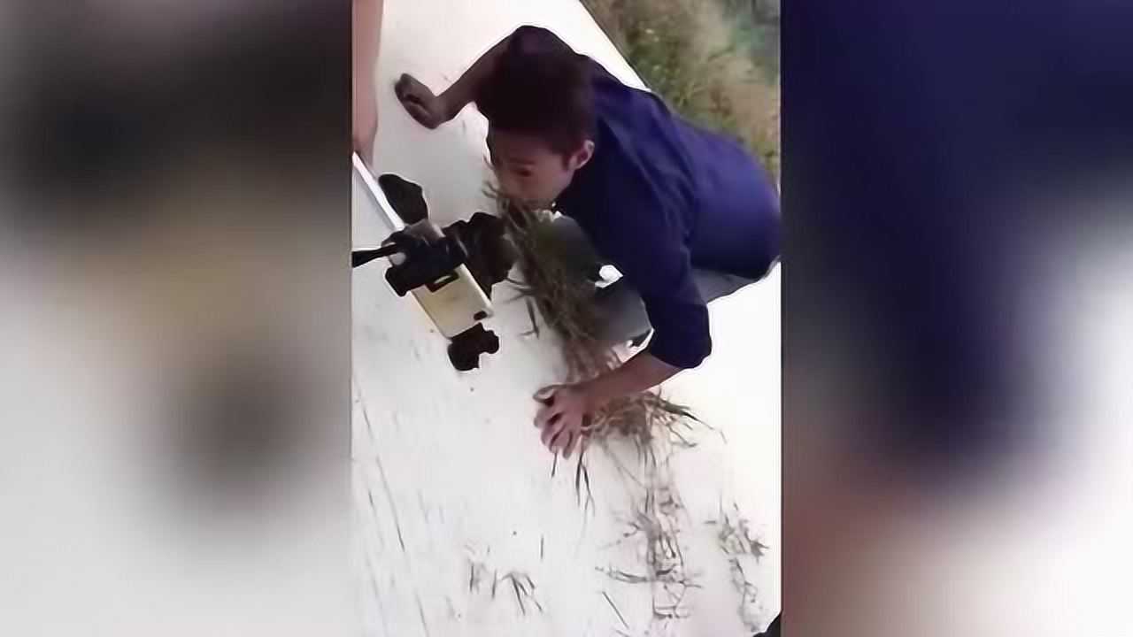 震惊，小伙为成为网红直播吃屎！当年欠下的屎你们吃了吗？_高清