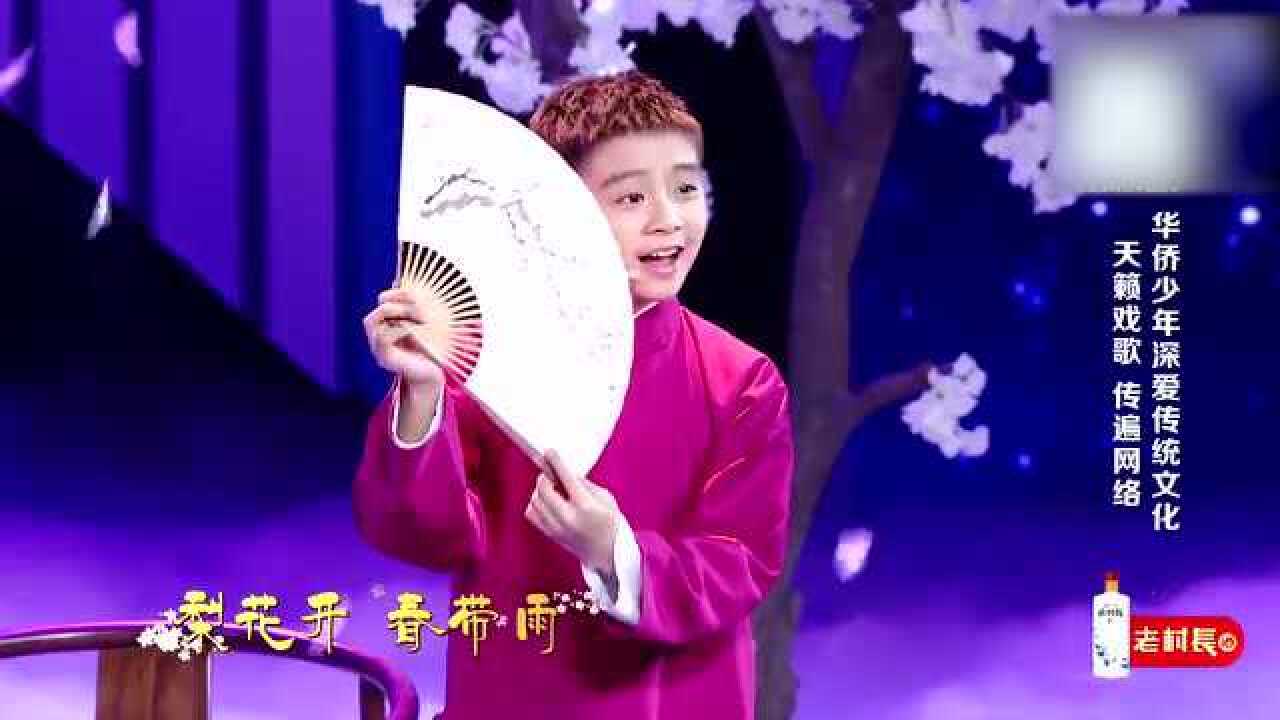 欢乐中国人天籁童声王泓翔与李玉刚合作演绎《梨花颂》