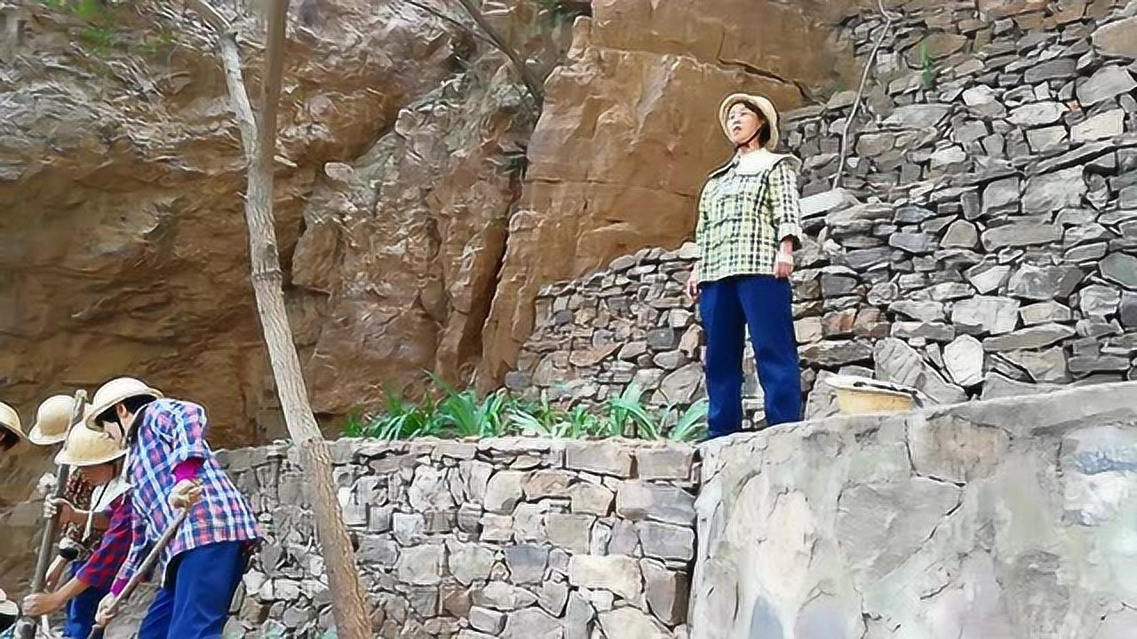红旗渠47岁农妇，用全身力气喊的夯歌，穿透太行山，快速成网红_高清1080P在线观看平台_腾讯视频