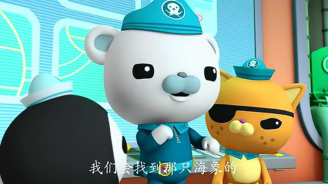 海底小纵队出发去找海象要医药包