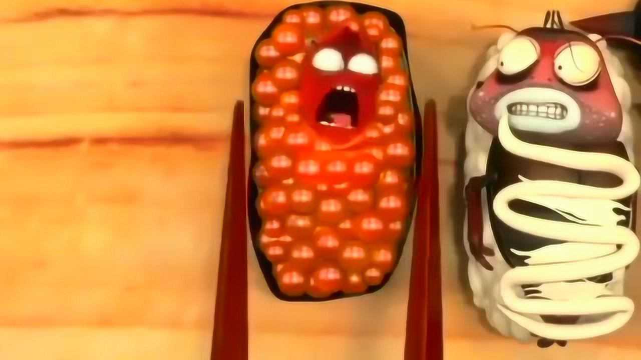 爆笑虫子虫虫们集体变成了寿司真的是不忍直视