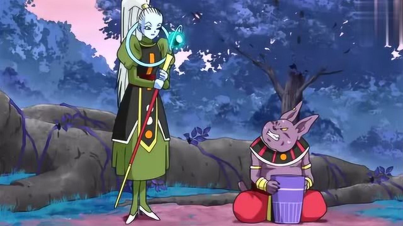 龙珠超破坏神象帕疯狂的在喝饮料喝完好敲门