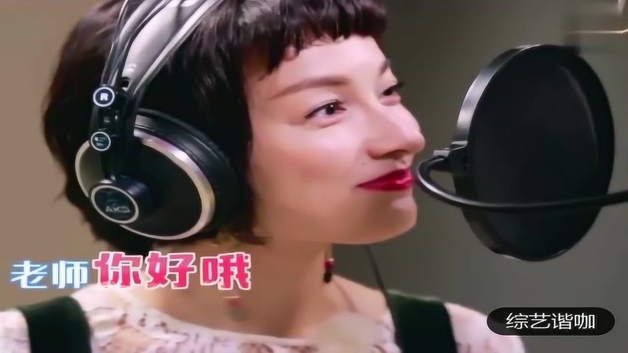吴昕录音棚唱歌比在快本唱的好听多了潘玮柏听入迷
