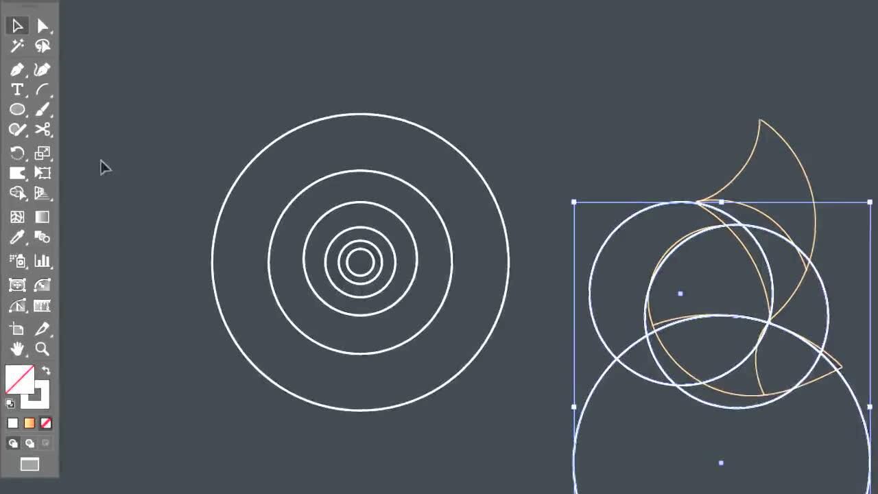 10分钟利用黄金切圆法快速做出一个出色的logo
