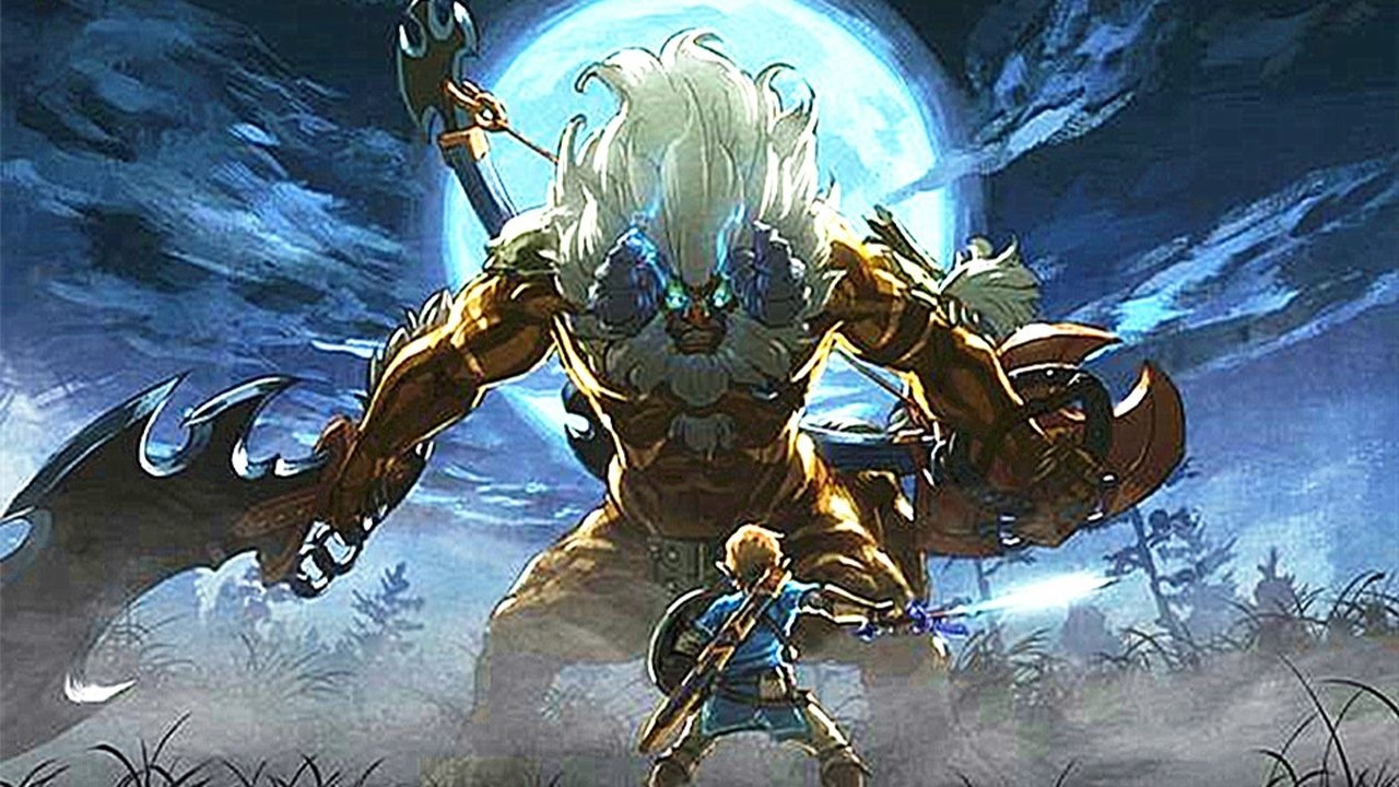 塞尔达传说荒野之息37入手英杰套百年前之圣衣盾牌全都爆炸