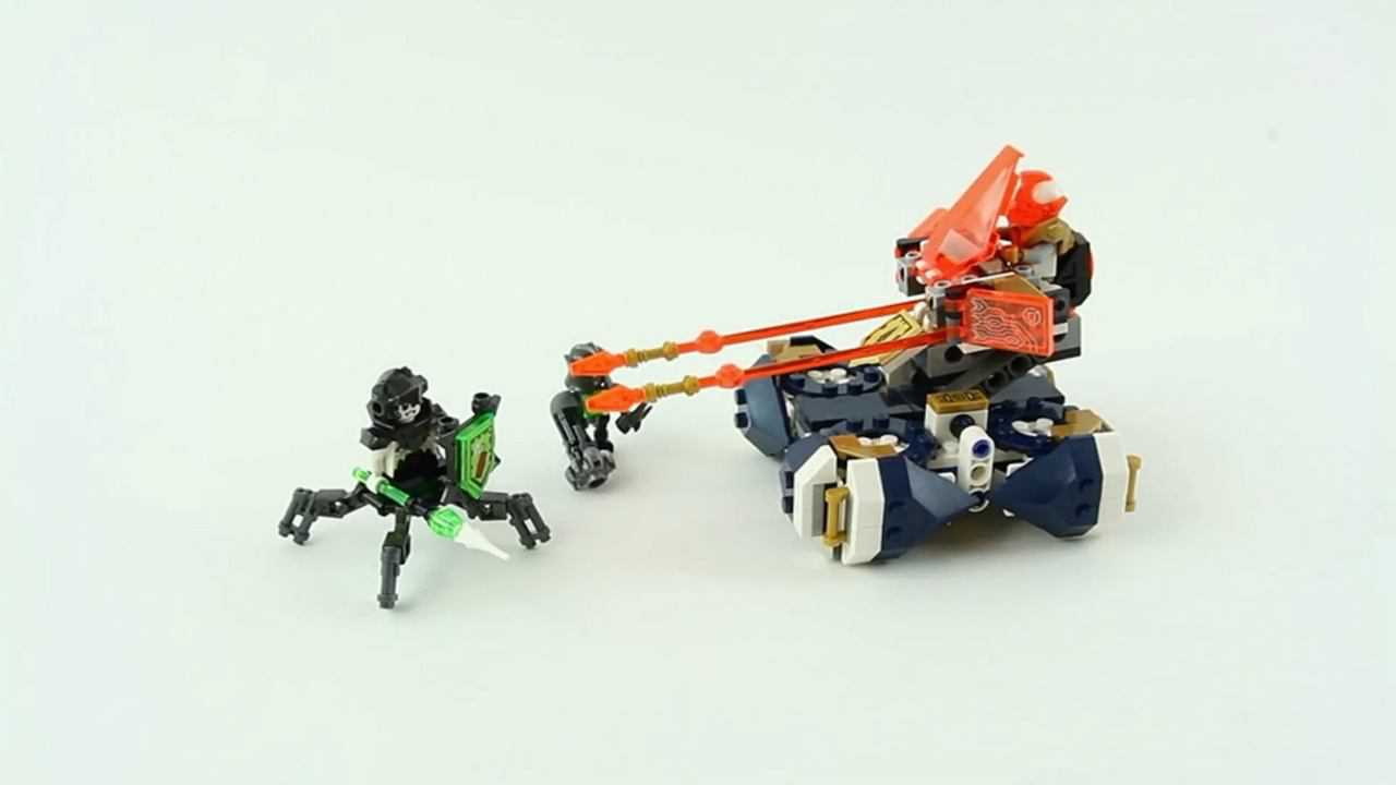 兰斯的战车,拼装乐高积木未来骑士团系列72001