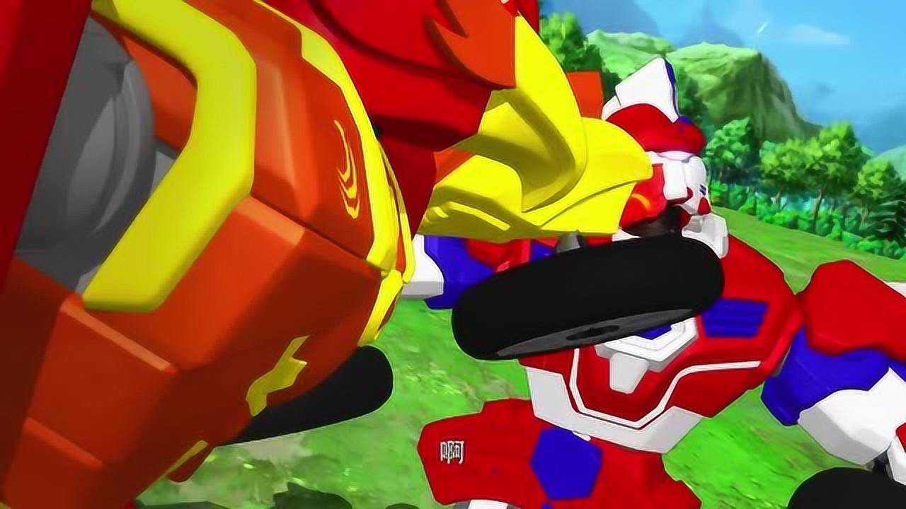 魔幻陀螺之机甲战车第20集森林之王霸天狮