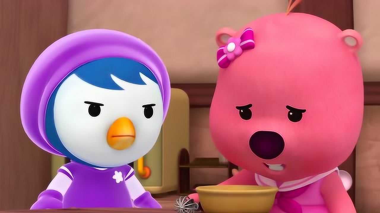 小企鹅啵乐乐动画片,佩蒂和露比竟然吵了一个晚上都无法睡觉了_高清