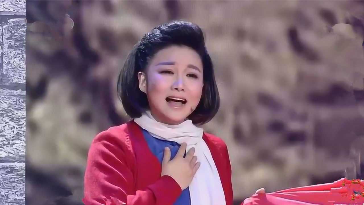 歌唱家王莉重温歌剧江姐主题曲绣红旗旋律优美好听