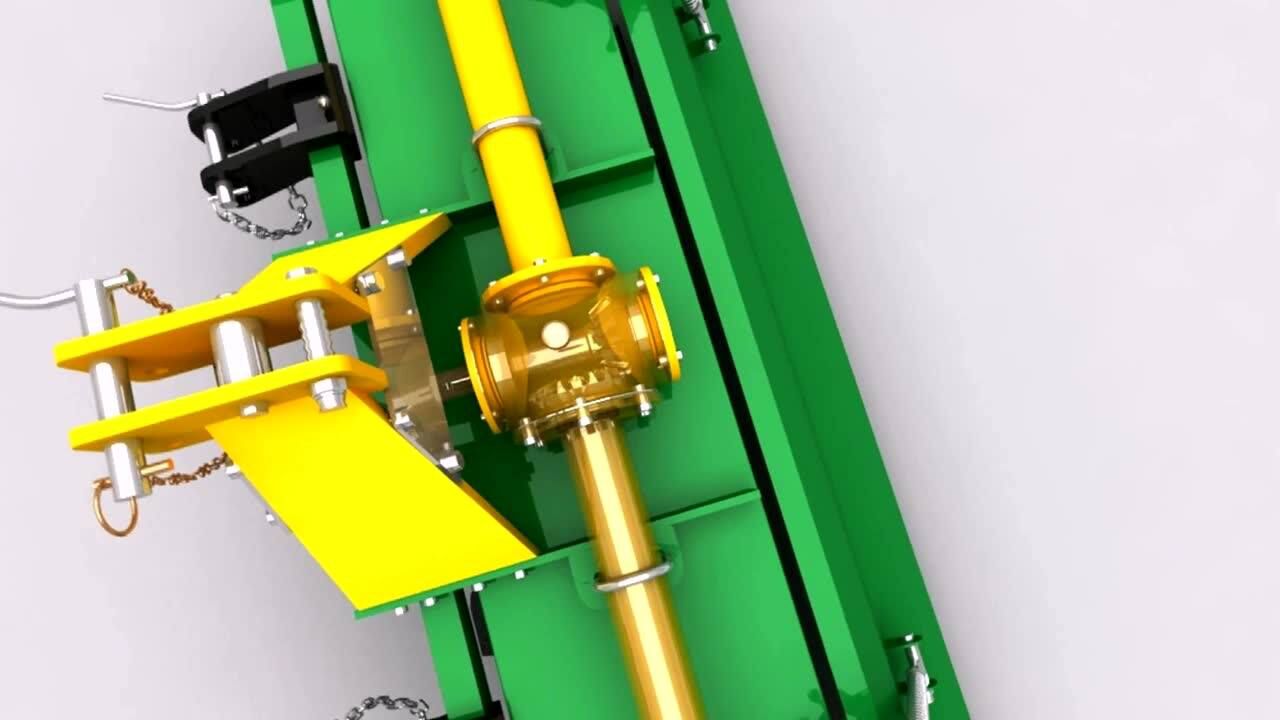 旋耕机结构示意图