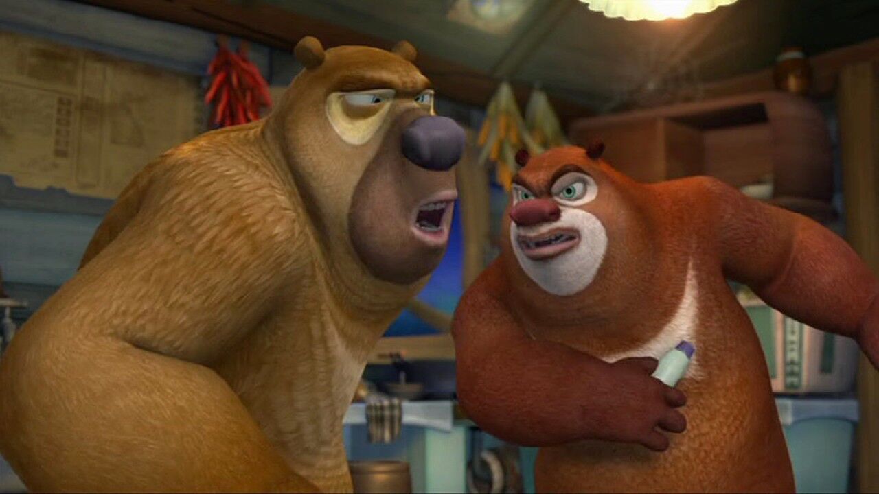 熊出没 第3季熊大熊二遇光头强的高科技眼镜高清动画10