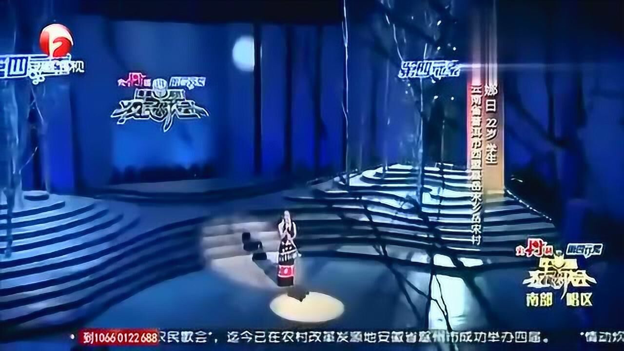 农村大学生赤脚唱歌，腾格尔惊艳！蔡国庆称赞：你是我的黑珍珠！_腾讯视频