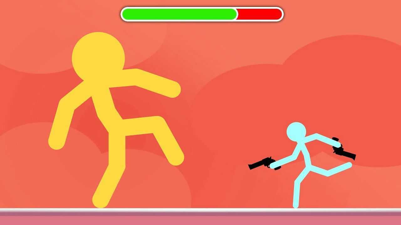 火柴人大作战4兄弟合力挑战boss小游戏动画