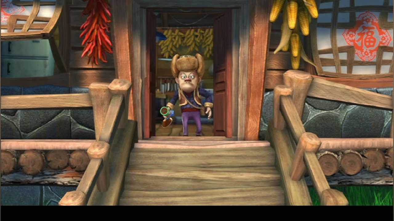 熊出没李老板派出机器人监督光头强干活