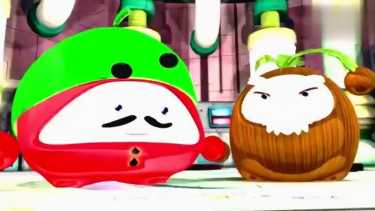 果宝特攻:升级版西瓜尊和香蕉尊,全都由人类世界穿越升级而来