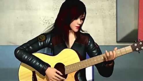 超神学院 卡特妹子一首吉他弹唱 迷的大d不要不要的