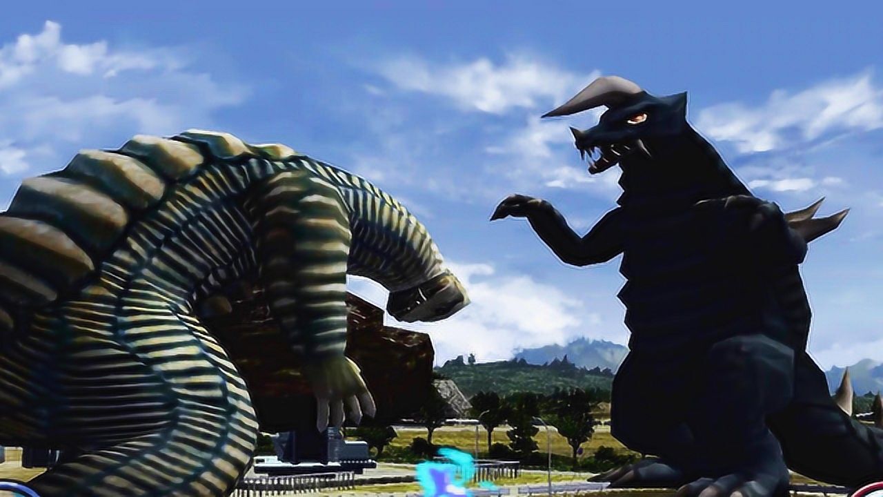 奥特曼游戏 雷德王vs布莱克王