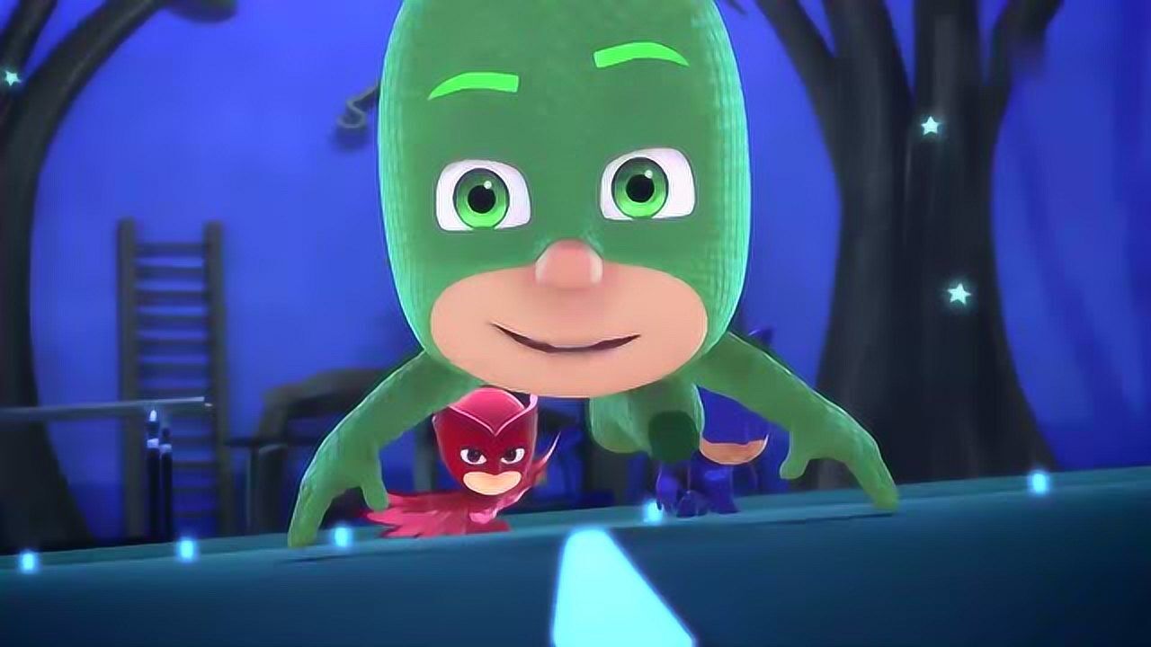 睡衣小英雄超级忍者的力量瞬间被小英雄们瓦解轻松打败他们