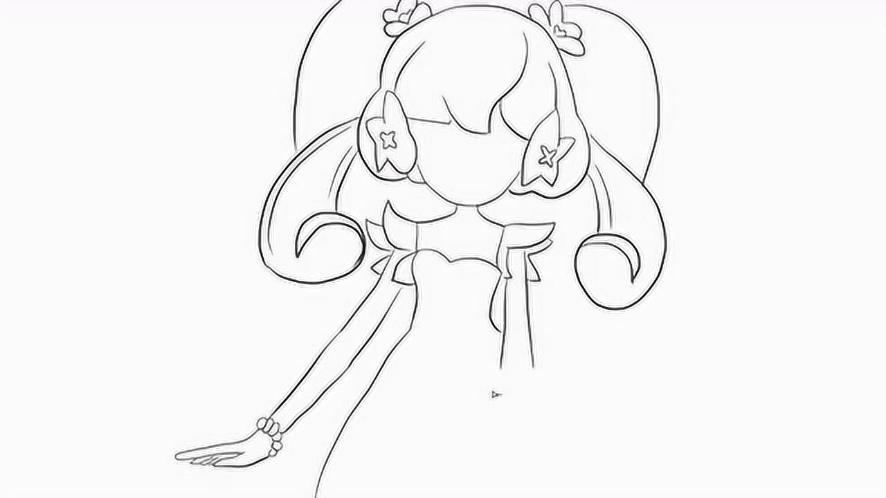 小花仙之可爱的瑞香花精灵王山梦儿童卡通简笔画