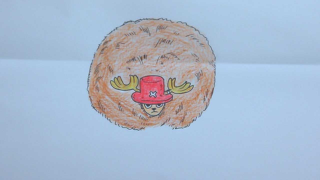 海贼王乔巴与索隆大变身,会是怎样呢?用1张a4纸趣味绘画