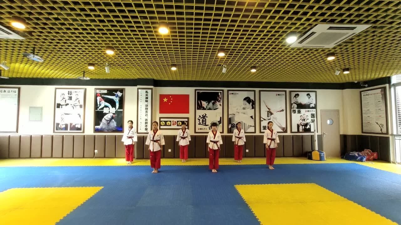 跆拳道太极六章