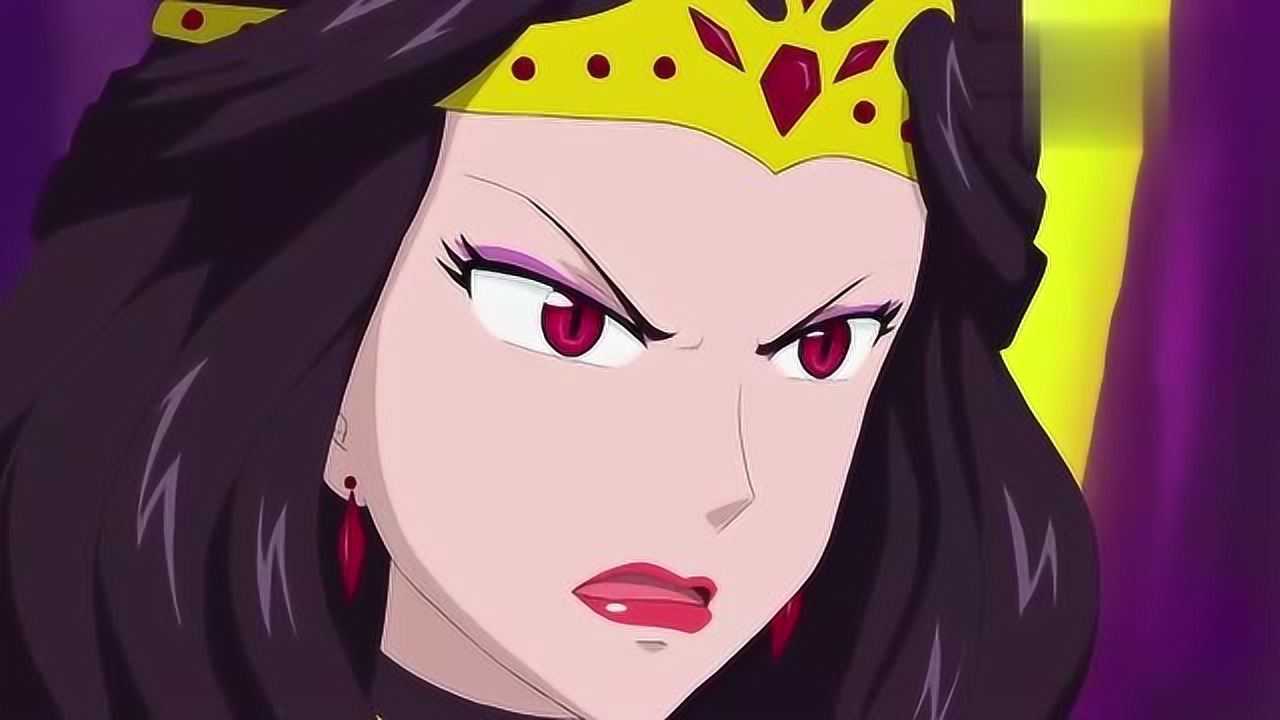 巴啦啦小魔仙:哈莱王后好卑鄙,要用雅雅要挟贝贝交出月星宝盒_1