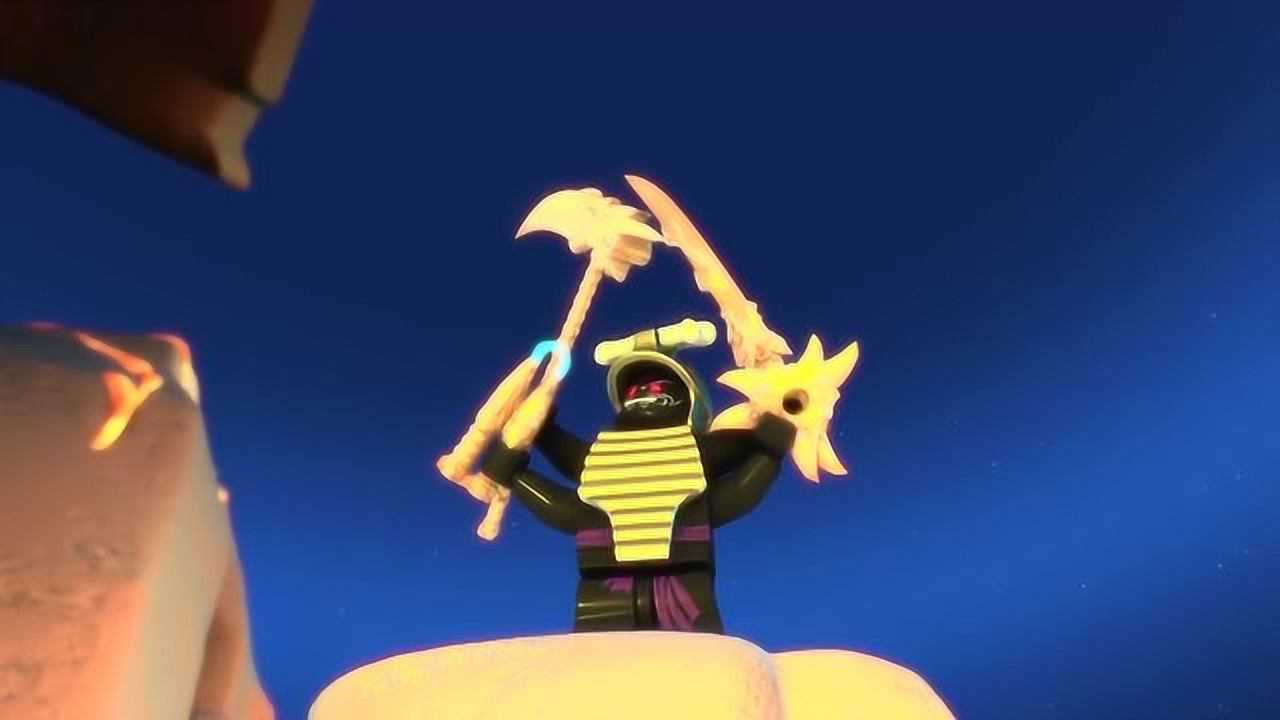 《乐高幻影忍者》加满都魔王来到了黄金武器的诞生地!