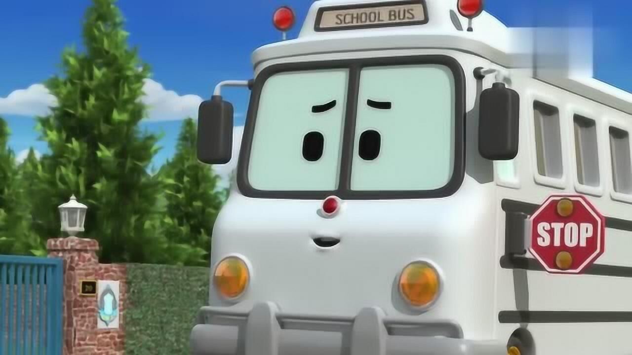 变形警车珀利斯库比大变样孩子们说像幽灵一样