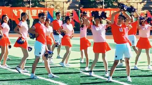 运动会上的C位男生，跳舞这么好全都是王者 - 腾讯视频