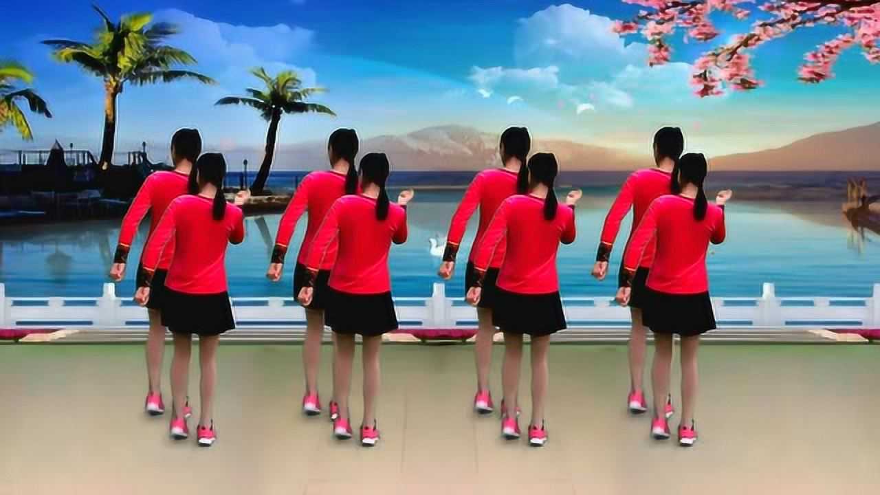 时尚火爆的38度632步步子舞