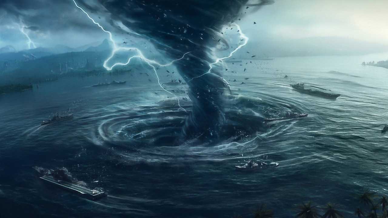 龙卷风水漩涡内部有多可怕老外亲测场面太震撼