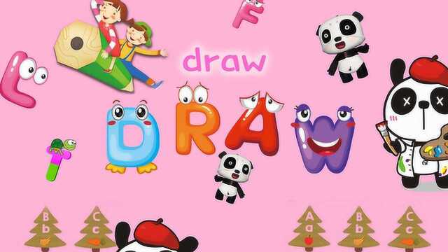 儿童英语字母律动舞蹈Draw