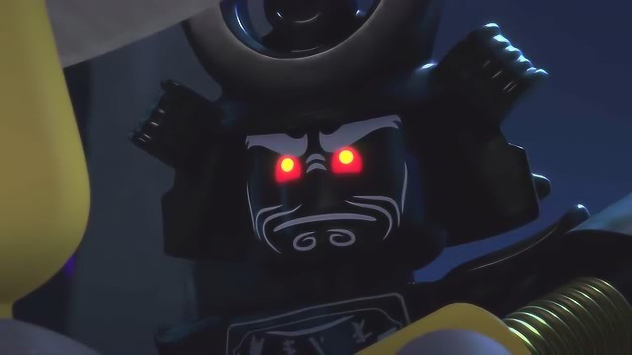 乐高幻影忍者天乐成功碰到大魔王米斯塔被魔王抓住了