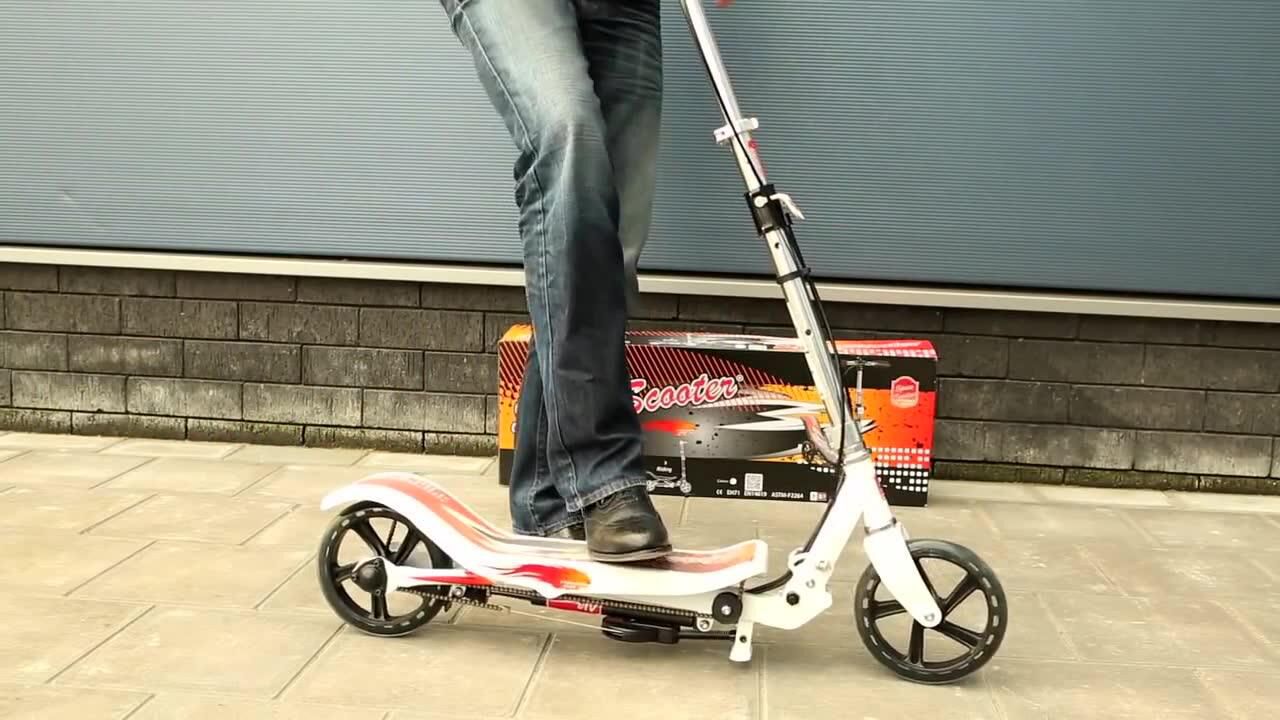 太空滑板车@安装使用视频不一样的滑板车