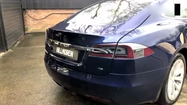 高性能电动轿车,内外实拍欣赏特斯拉Model S,豪华的电动车就是它