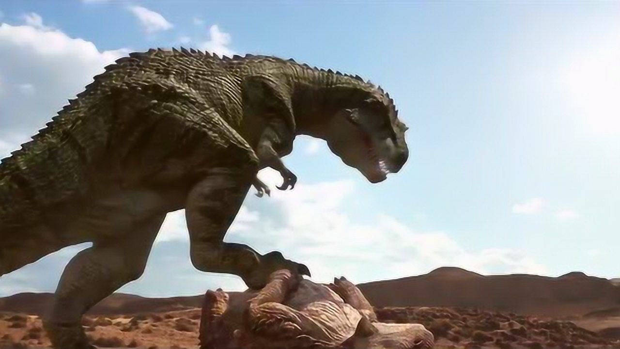 恐龙王美甲龙竟想偷袭受伤的特暴龙接下来这一幕太搞笑了