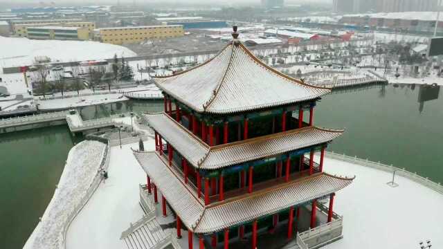 2019大年初六雪后莲池公园!