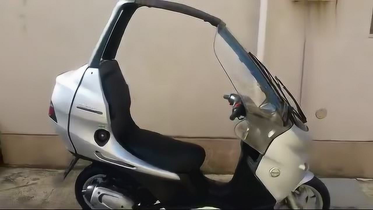 贝纳利阿迪瓦带棚摩托车,刮风下雨都不怕了,坐等钱江量产!