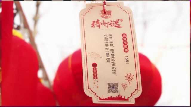 东花园:“百米灯谜闹元宵 百团大战鼓征程”灯谜会