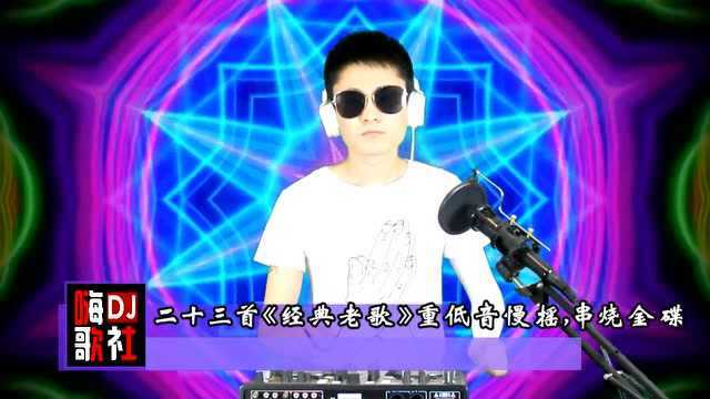 二十三首《经典老歌》重低音慢摇,舞曲串烧金碟!