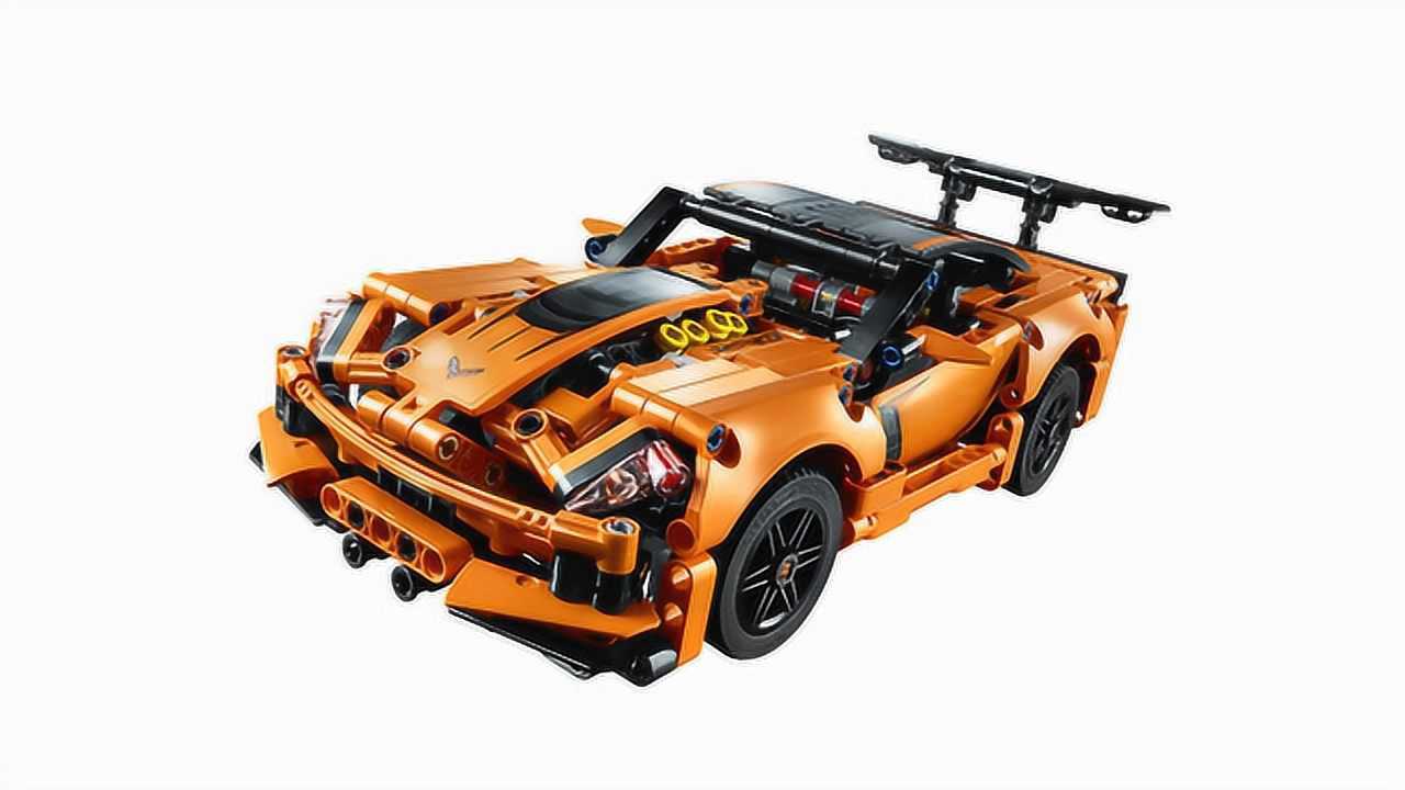 乐高科技机械组系列 42093雪佛兰zr1跑车套装速拼