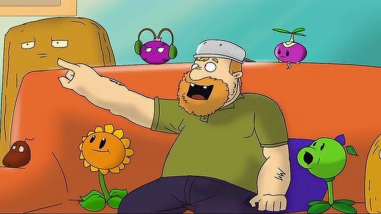 植物大战僵尸2:高坚果卡通