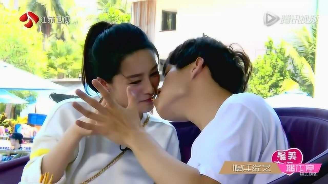 李沁魏大勋饼干吻,气氛简直太甜蜜,李沁脸红的要爆炸了