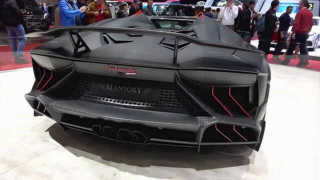 兰博基尼Aventador SV敞篷版实拍