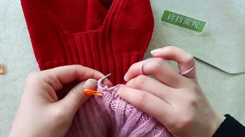 珍珍编织 保暖背心视频上集