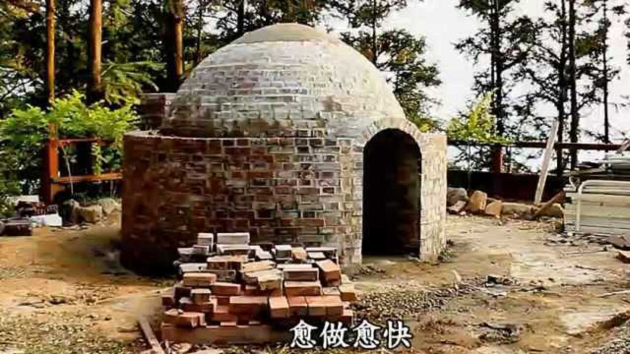 红砖木炭窑的建造方法学会就可以自己烧制木炭当老板